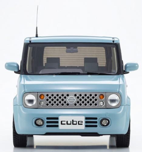 samurai 1/18 scale Nissan Cube Air Blue finished product