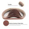 10pcs 30x330mm Abrasive Sanding Belts 800 Grit Sanding Grinding Polishing Tools for Sander Power Rotary Tools