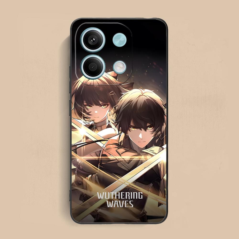 

Wuthering Waves Rover Matte TPU Mobile Phone Case for Xiaomi Redmi 15 14 13 12 A5 3 2 1 C Plus 4G 5G Colorful Printing Cover redmi 15