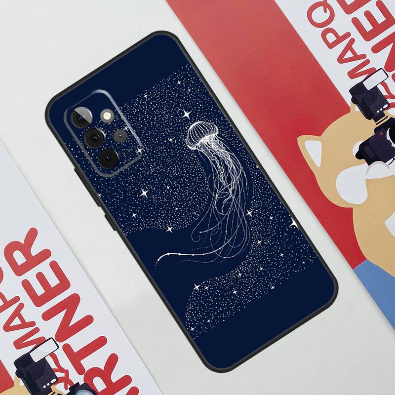 Magic Jellyfish Case For Samsung Galaxy A52 A32 A12 A56 A36 A16 A13 A23 A33 A53 A54 A34 A14 A15 A35 A55 A17