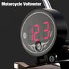 Universal Motorcycle Electronic Voltmeter Waterproof Dust-proof LED Watch Digital Display Panel Meter Motorcycle Accessories