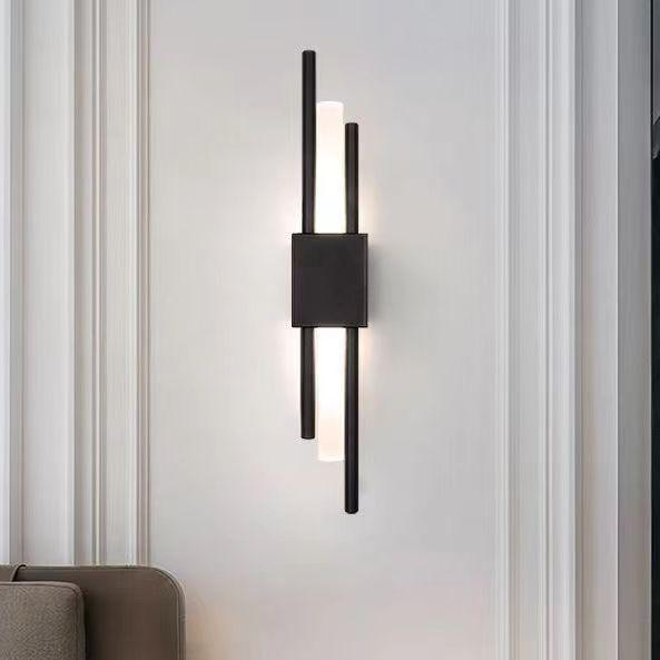Modern Stylish Acrylic Pipe LED Wall Lamp for Living Room Bedroom Hallway Wall Sconce Room Decor Bedroom Bedrside Lamp