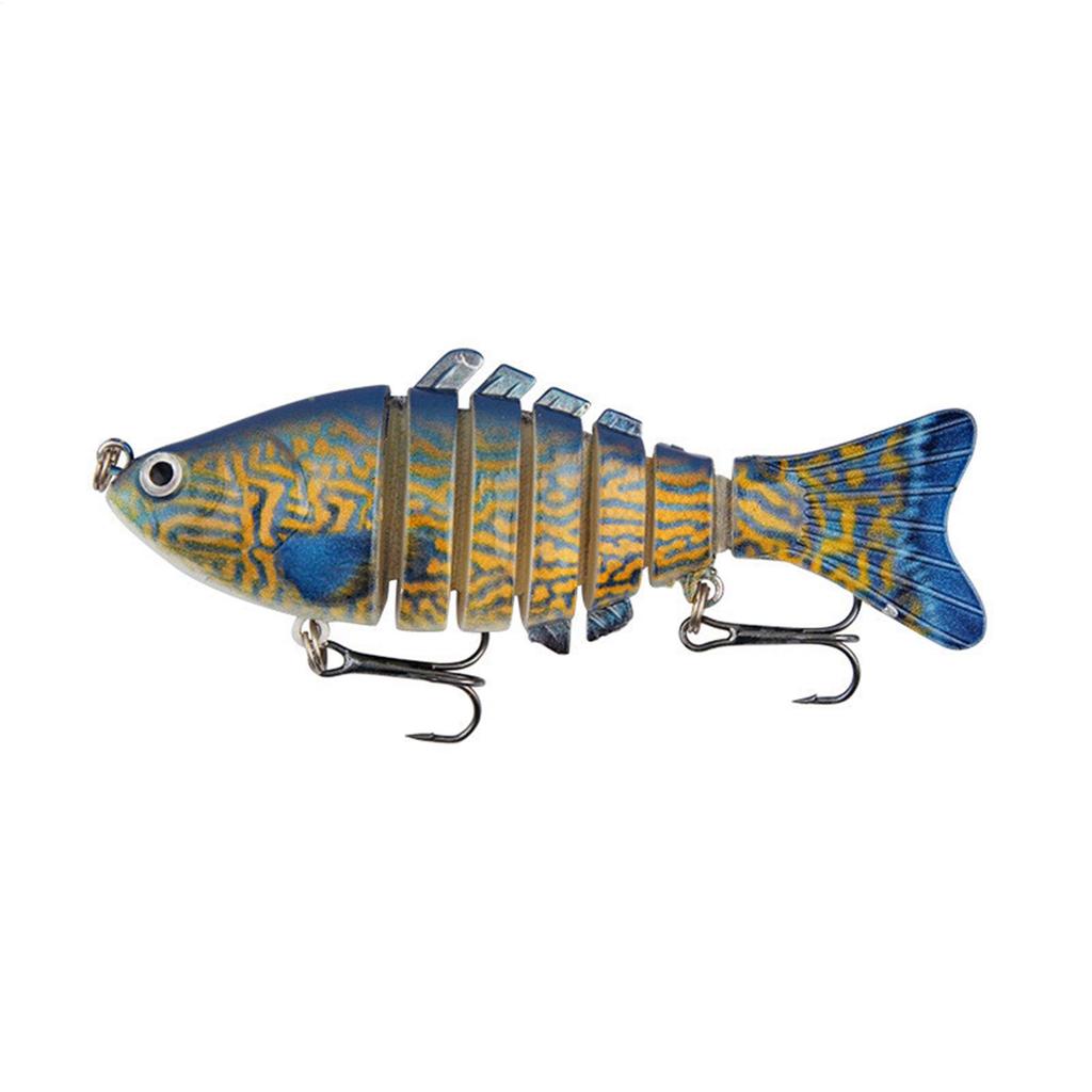 Swimbait Fishing Lures 7-Jointed Simulation Tackle For Fishing Realistic Angling Swimbaits For Saltwater Freshwater Pond Ice