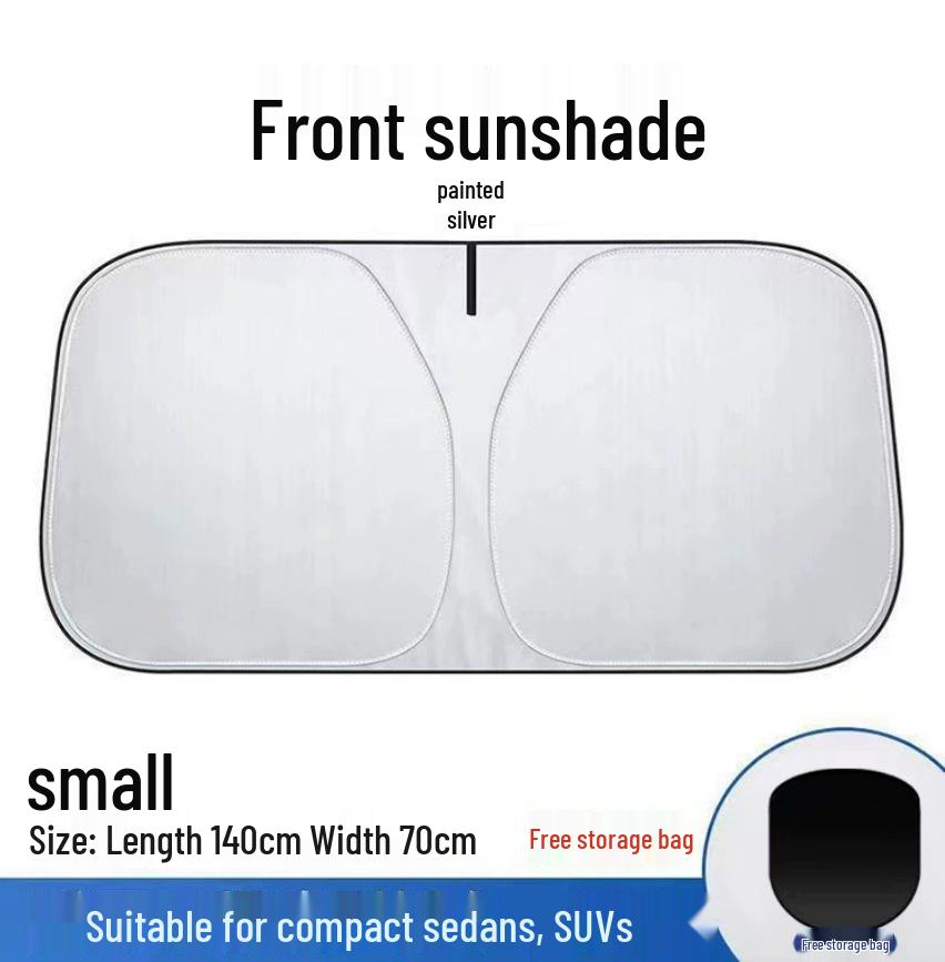 Cross-Border Car Graphene Sunshade: Summer Windshield Heat Protection & Cooling