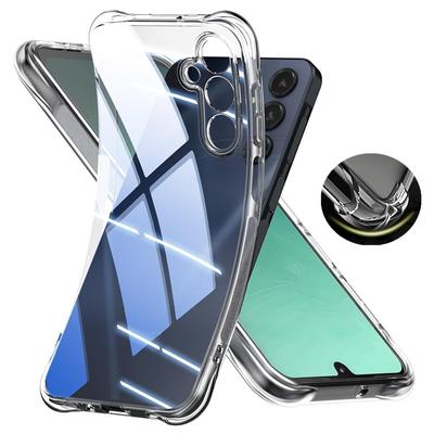 Airbag Stoßfest Klar Telefon Fall Für Samsung Galaxy A06 A16 A55 A35 A25 A15 A14 A24 A34 A54 M54 M53 M15 Weiche TPU Rückseitige Abdeckung
