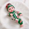 30cm Silicone Reborn Baby Doll - Soft Sleep Companion & Child Role-Playing Toy