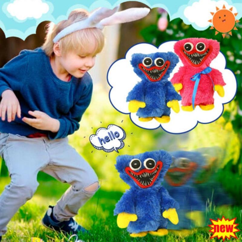 Poppy Playtime Huggy Wuggy Singendes Plüschtier Für Kinder Weiche Und Interaktive Kuscheltierpuppe
