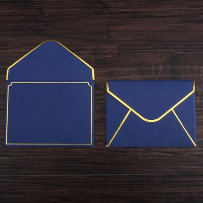 20pcs/batch Thickened Membership Card Retro Transparent Envelope, High-end Hot Stamping Card Small Envelope