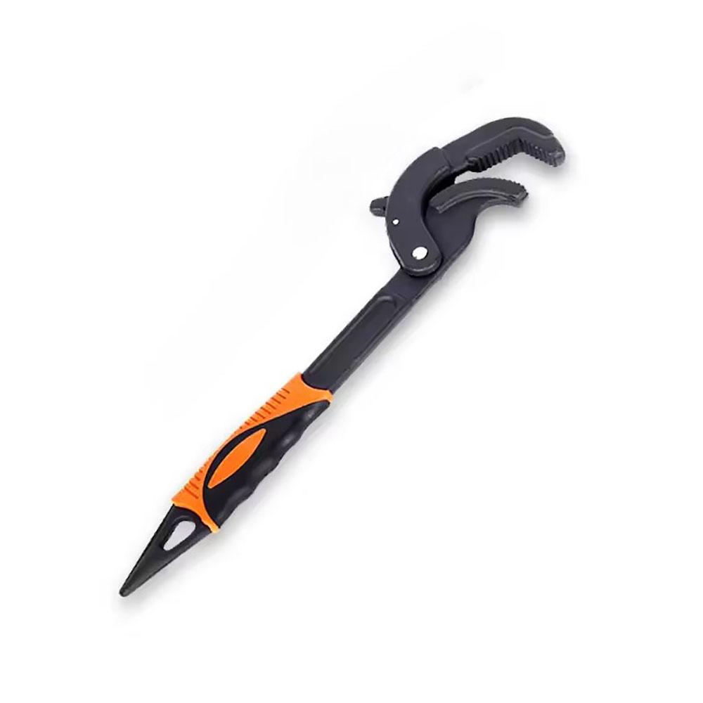 Pipe Wrench 14-30/30-60mm, Open End Wrench Set, High Carbon Steel N Pressure Grip Tool, Multiple Hand Tool for Plumber