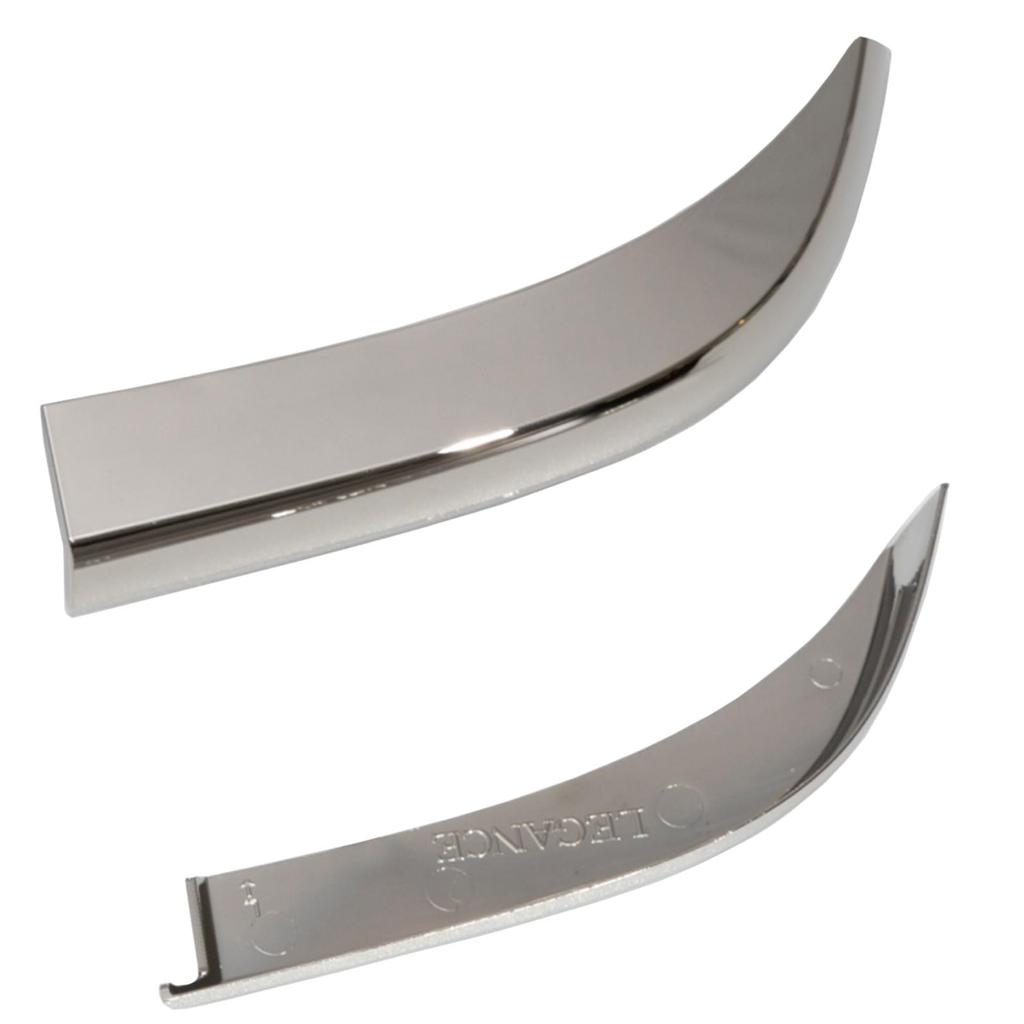 LEGANCE J-CLUB Chrome Bezel Fog Lamp Cover, Black Chrome, Made in Japan, Chrome Plating,