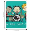 Big Nate Rocking Throw Blanket Reusable Durable Soft Blanket For All Seasons