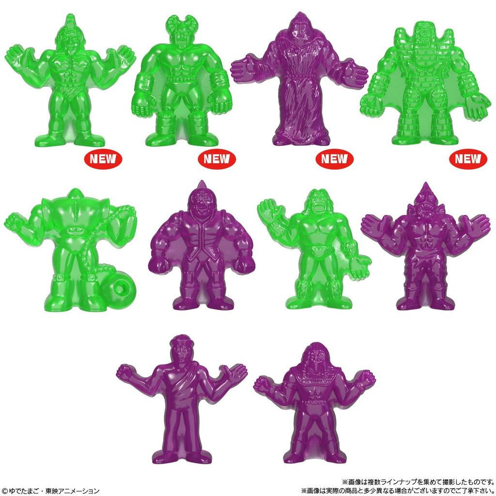 BANDAI Kinnikuman Gummy Round 5 Kinnikuman Candy Candy (with Charm) (10 pieces) Toy/Gummy (Kinnikuman)