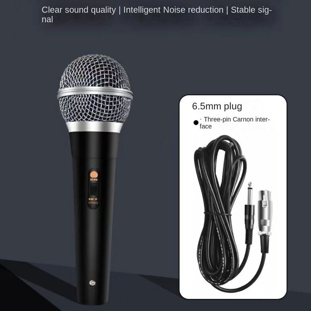Karaoke Microphone Dynamic Microphone Professional Karaoke Microphone Wired Microphone Conference