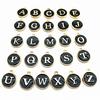 Practical Multiple Color Diy Jewelry Accessories Alloy Double-Sided Oil Dripping Multicolor English Letters Chaotic Pendant
