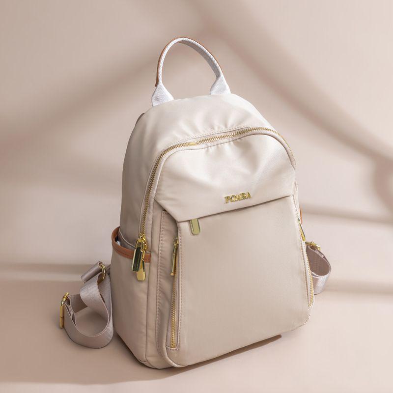 Vielseitiger leichter Oxford-Rucksack für Damen: Trendig, Großes Fassungsvermögen, Wasserdicht für Reise & Schule