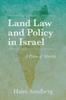 Buch Land Law and Policy In Israel : A Prism of Identity