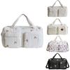 Little Bear Embroidered Baby Diaper Bag Large Capacity Handbag  for Travel Outdoor