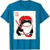 Ice Hockey Japanese Grumpy Frog Funny Hockey T-Shirt
