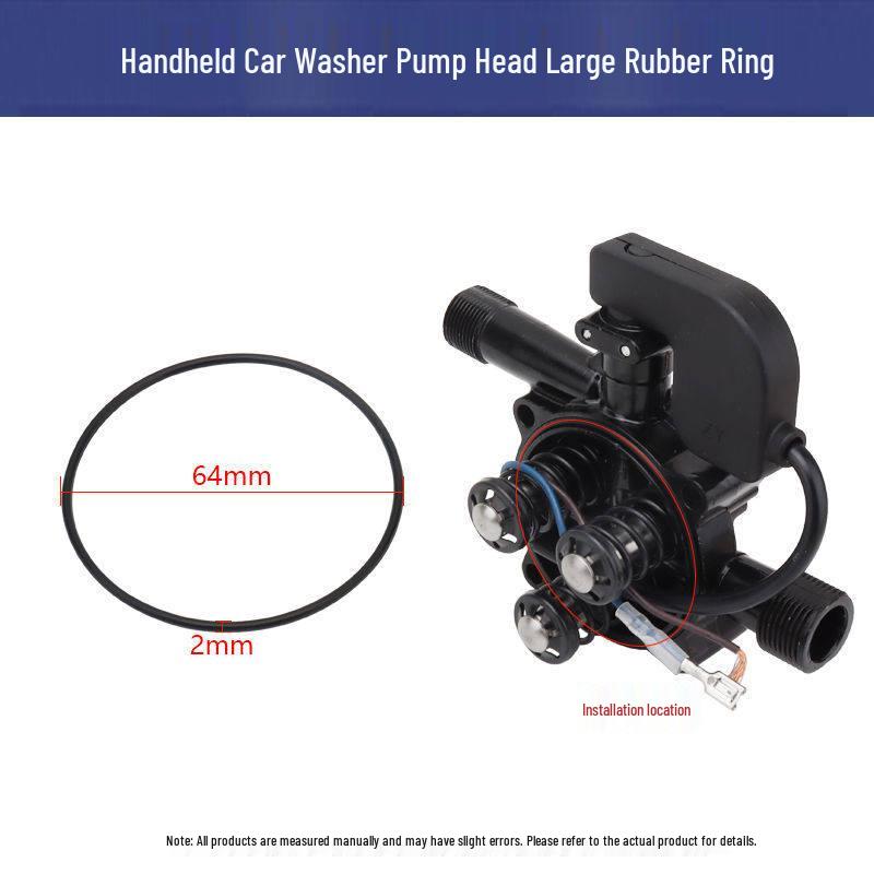 Morgana High-Pressure Car Washer Pump Head Assembly Set - Complete Car Washing Accessories
