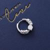 Cool Men Punk Stainless steel Korean Dragon Earring Fashion Jewelry Ear Buckle Male Hoop Earring