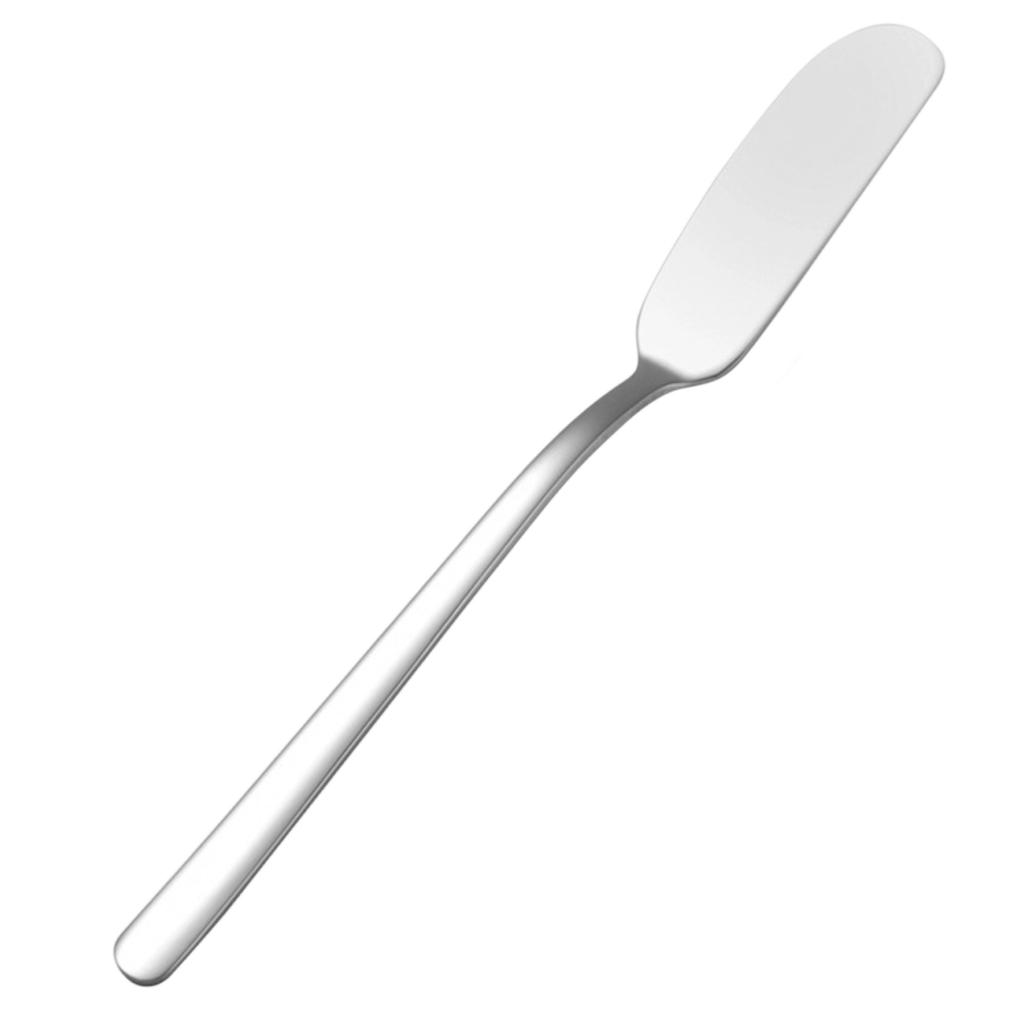Stainless Steel Baking Spatula Butter Knife with Ergonomic Handle for Spreading and Scraping in Kitchen and Baking Tasks