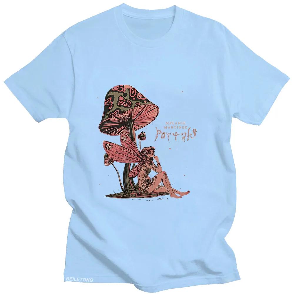 Weibliche T-shirts Melanie Martinez Portals Tour T-shirt 100% Baumwolle Tees Vintage/retro Grafik T Shirts Ästhetischen Kurzarm