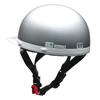 LEAD Industries Motorcycle Helmet Half CROSS Silver LL Size (LEAD) CR-741