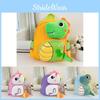 Adorable Dinosaur Backpack For Kids Oxford Cloth Colorful Breathable Design