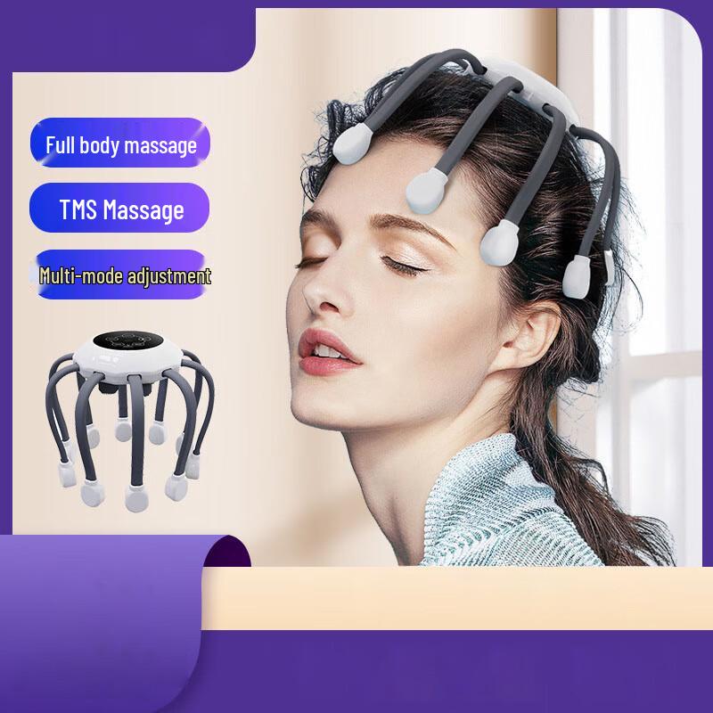 Xinyao Intelligenter Bluetooth Kopfmassagegerät CN-Stecker (Adapter enthalten)