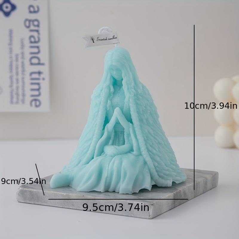 

Набор ароматических свечей для женщин на Хэллоуин, набор для украшения дома в виде крестовых свечей, реквизит для съемки, свадебный сувенир фиолетовый