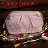 Style Velvet Cosmetic Bag With Spacious Interior For Home And On The Go Use