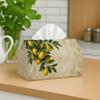 1pc Lemon Branch Tissue Holder - Lemon-Themed Napkin & Paper Towel Holder with Lemon Fruit Design, Compact Suitable for Home, Car, Decor, Works with R