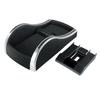 Bench Seat Console Tray - Black/Silver PF-317
