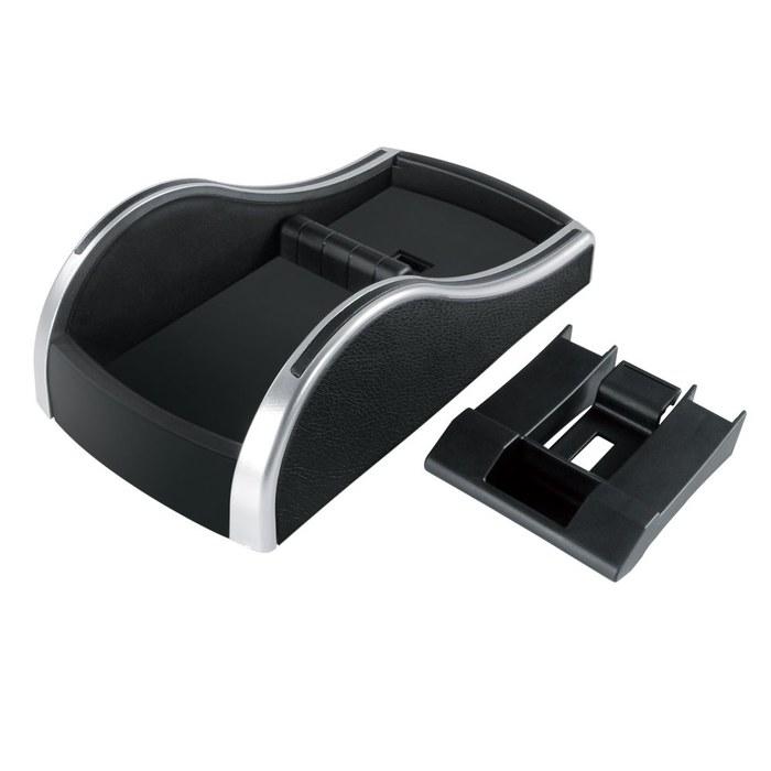 Tsuchiya Yac Bench Seat Console Tray - Black/Silver PF-317