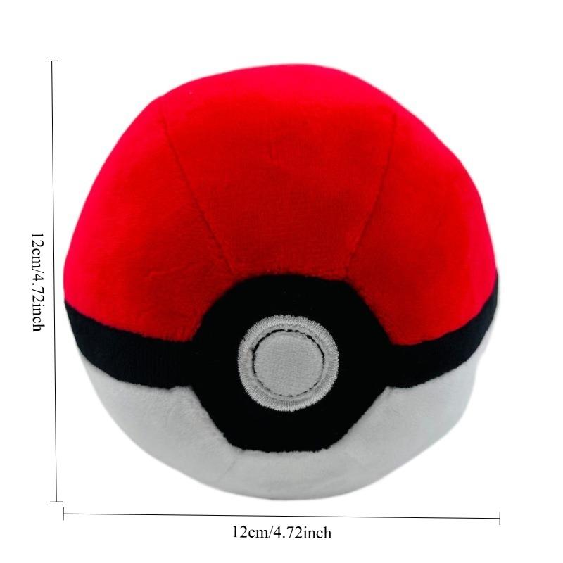 5 Styles Pokemon Plush Pokeball Master Ball Great Ultra Premier Strange Ball Soft Anime Stuffed Toys Doll