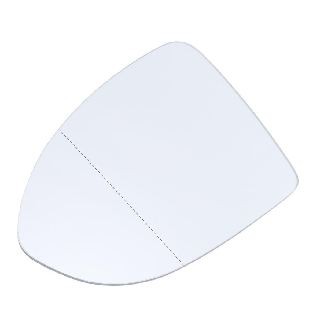 Rearview Heated Mirror Glass Quick Defrost and Defog Side Door Mirror Glass Replacement for Car Driver side Left
