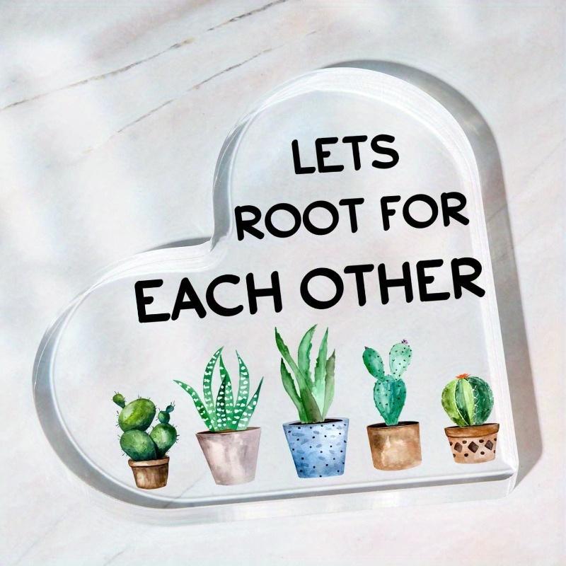 Psychotherapy Affirmations Heart - Positive Mental Health Decor for Counseling & Home Spaces