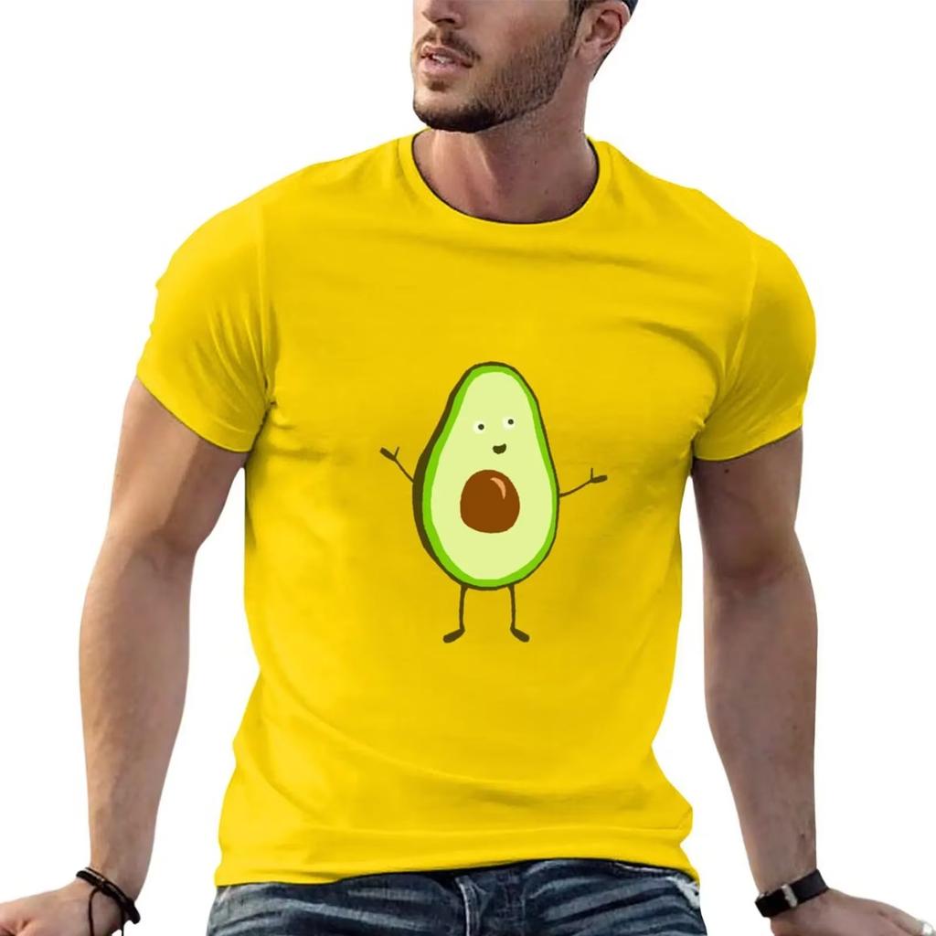 2026 Summer New Mr Avocado Tshirt Customs Design Your Own Shirts Graphic Unisex T Shirt Shirts Unisex Graphic