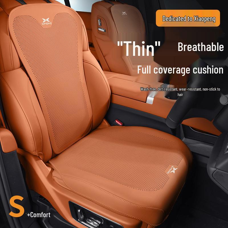XPeng G6 All-Season Breathable Seat Cushion Cover - Fully Enclosed, Universal Fit for Car Modification