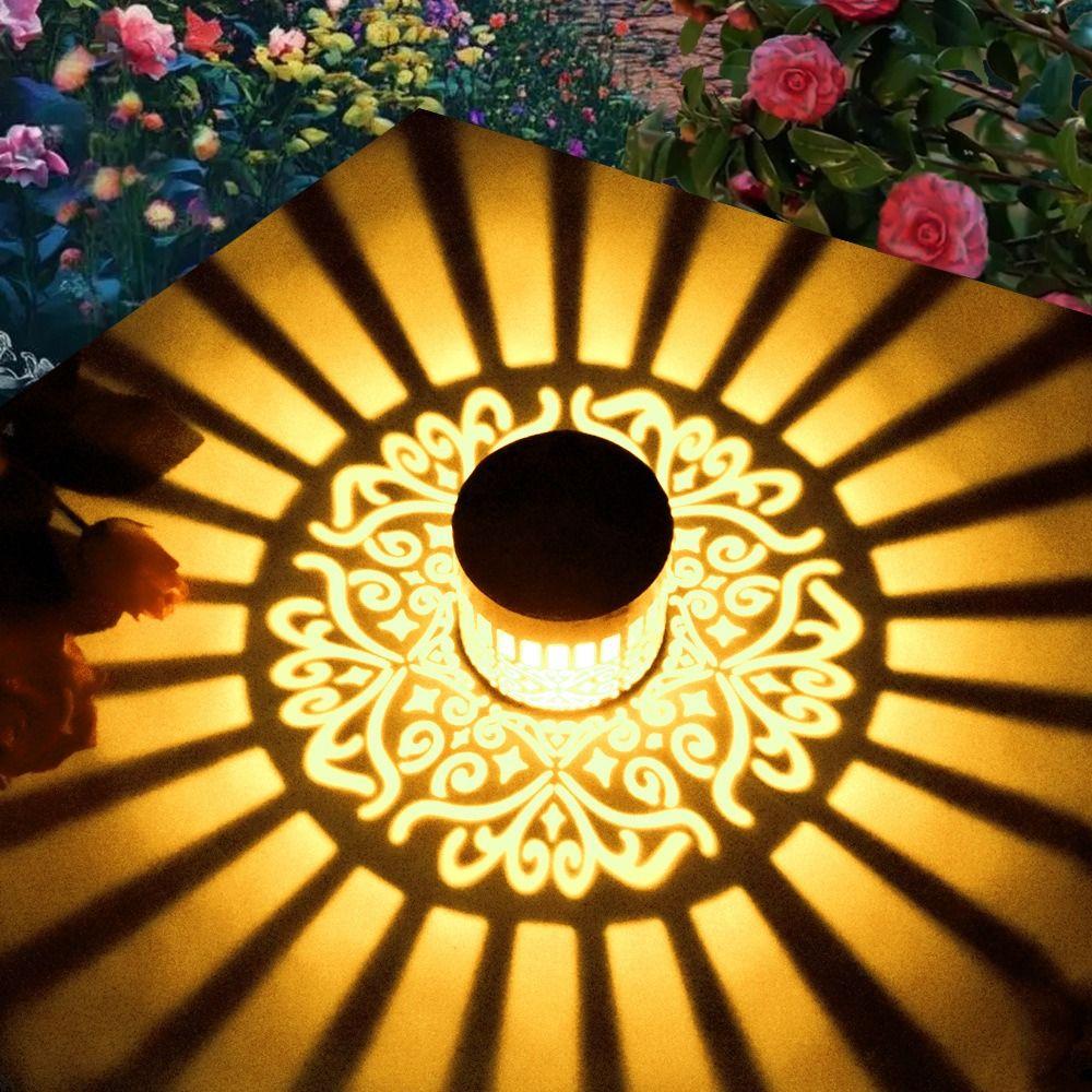 Flower Design Solar Wall Light Iron Light Outdoor Garden Light Solar Wall Lamp Villa Gate