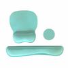 3Pcs Soft Mouse Wrist Support Pad Non-Slip Base Wristband Mouse Mat  Computer Accessories