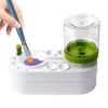 Verfkwastreiniger Aquarelkwast Spoeler met Afvoer Reiniger Spoelbeker Verfwaterdispenser Olieverfkwastreiniger