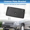 Car Front Bumper License Plate Frame Bracket For Jeep Commander 2006–2010 Grand Cherokee 2004–2010 CH1068113 55156796AA 9605000