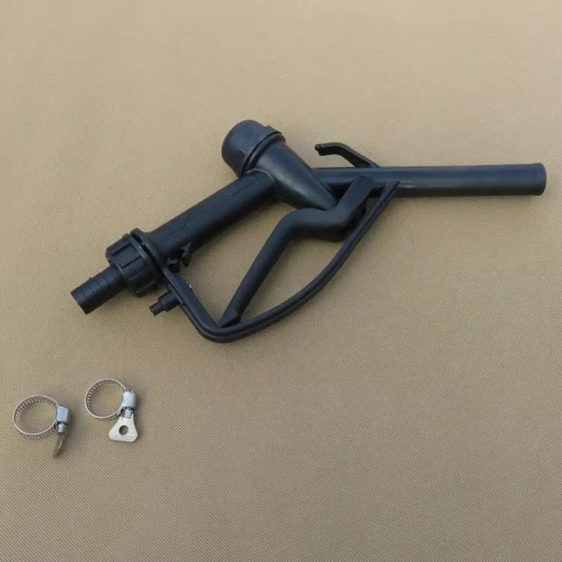 Heavy Duty Plastic Fuel Nozzle Gun, 20/25mm 45L/min Refueling Nozzle