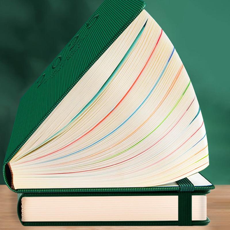 Einfaches Terminkalender Notizbuch Geschäftsmanagementplan Notizbuch Kalender Notizblock Effizienz-Notizbuch Bürobedarf Studenten Schreibwaren