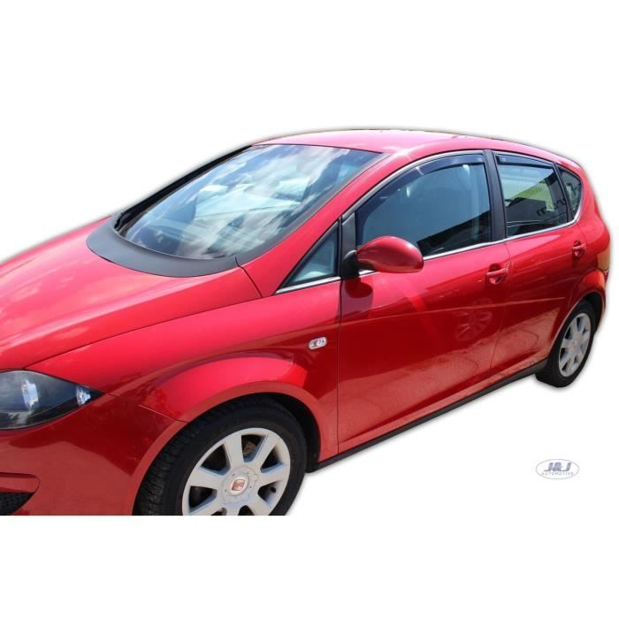 J&J AUTOMOTIVE | Heko Deflecteurs d'air Déflecteurs de Vent Pour Seat Toledo 2 5P. Berlina 2005-2009