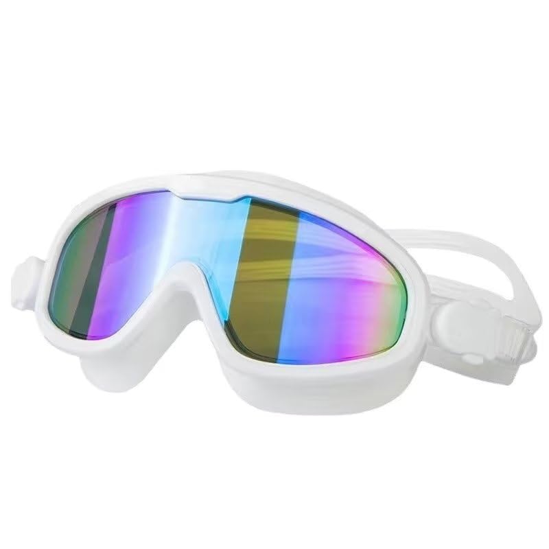 

Godfun Swimming Goggles for Adults and UV Water Leakage Stylish Soft Silicone Swimming Clear Underwater Style 2 Fitness, Anti-Fog, Protection,