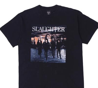 Slaughter Band Rock Never Stops Tour Unisex T-Shirt All Size BT429 Unisex T-Shirt