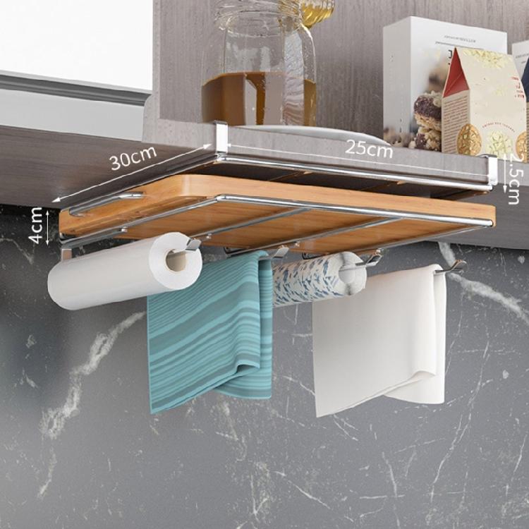 Space Saving Kitchen Wall Mount Rack For Pot Lid Storage Stainless Steel Hook Shelf With Strong Load Capacity