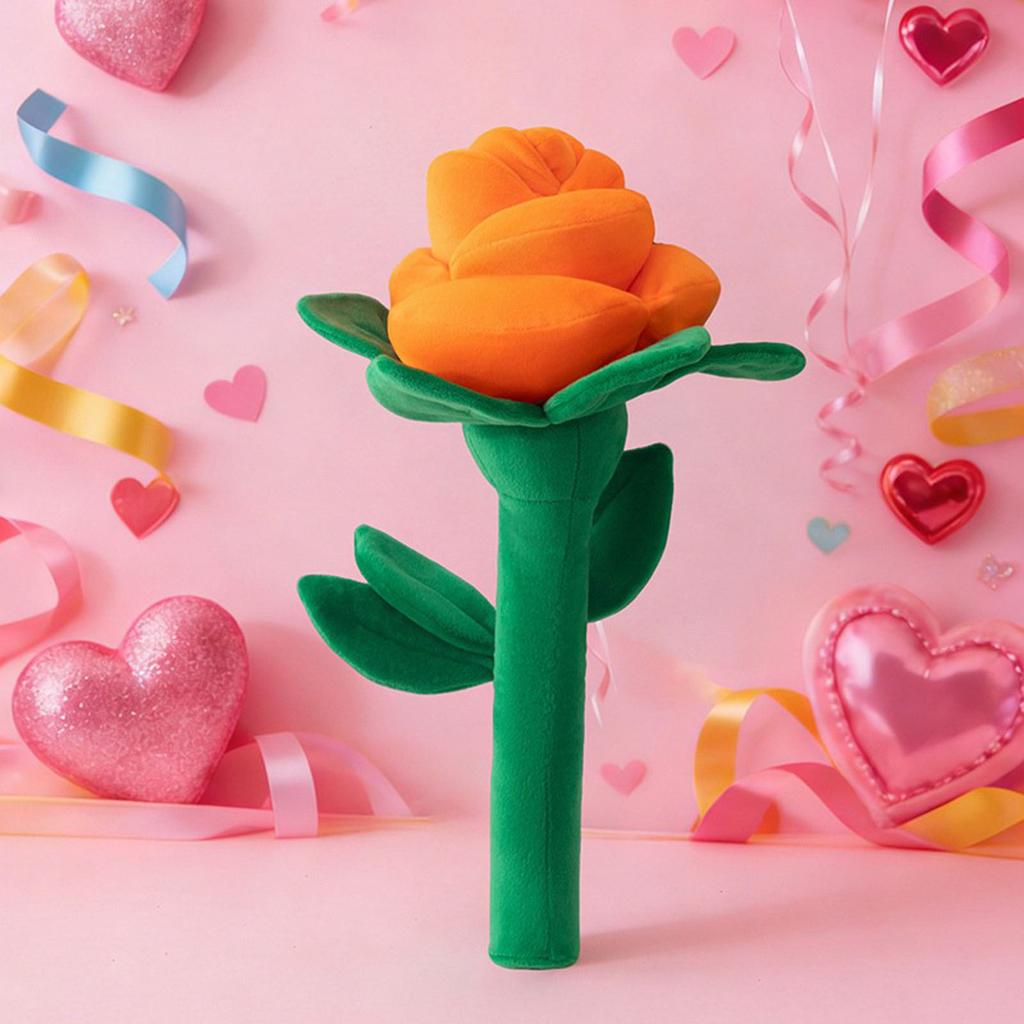 Gosedjursdocka Bukett, Dockpresent, Konstgjord Ros, Gosedjursros Heminredning